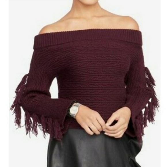 XXL RACHEL by Rachel Roy Knit Off Shoulder Sweater - Picture 1 of 7